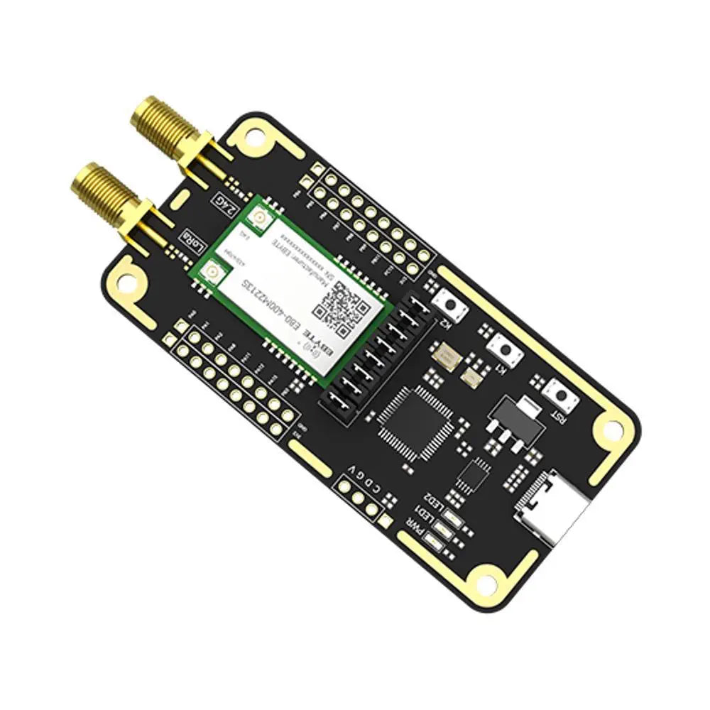 E80-400MBL-01 LR1121 chip solution supports Sub-GHz, 2.4GHz satellite S-band multi-band communications LoRa module development board