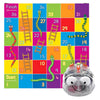 TTS Blue-Bot Bluetooth See &amp; Say Programmable Robot with Snakes &amp; Ladders Mat 90x90 cm - STEM Coding Toys for Home School Classroom Learning