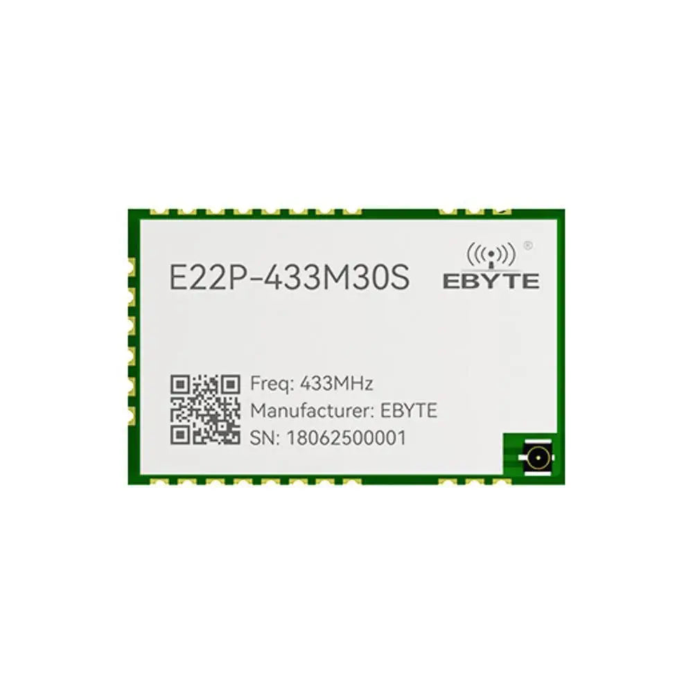 E22P-433M30S Based on Semtech SX126X LoRa RF transceiver module 32MHz high-precision active temperature-compensated crystal oscillator