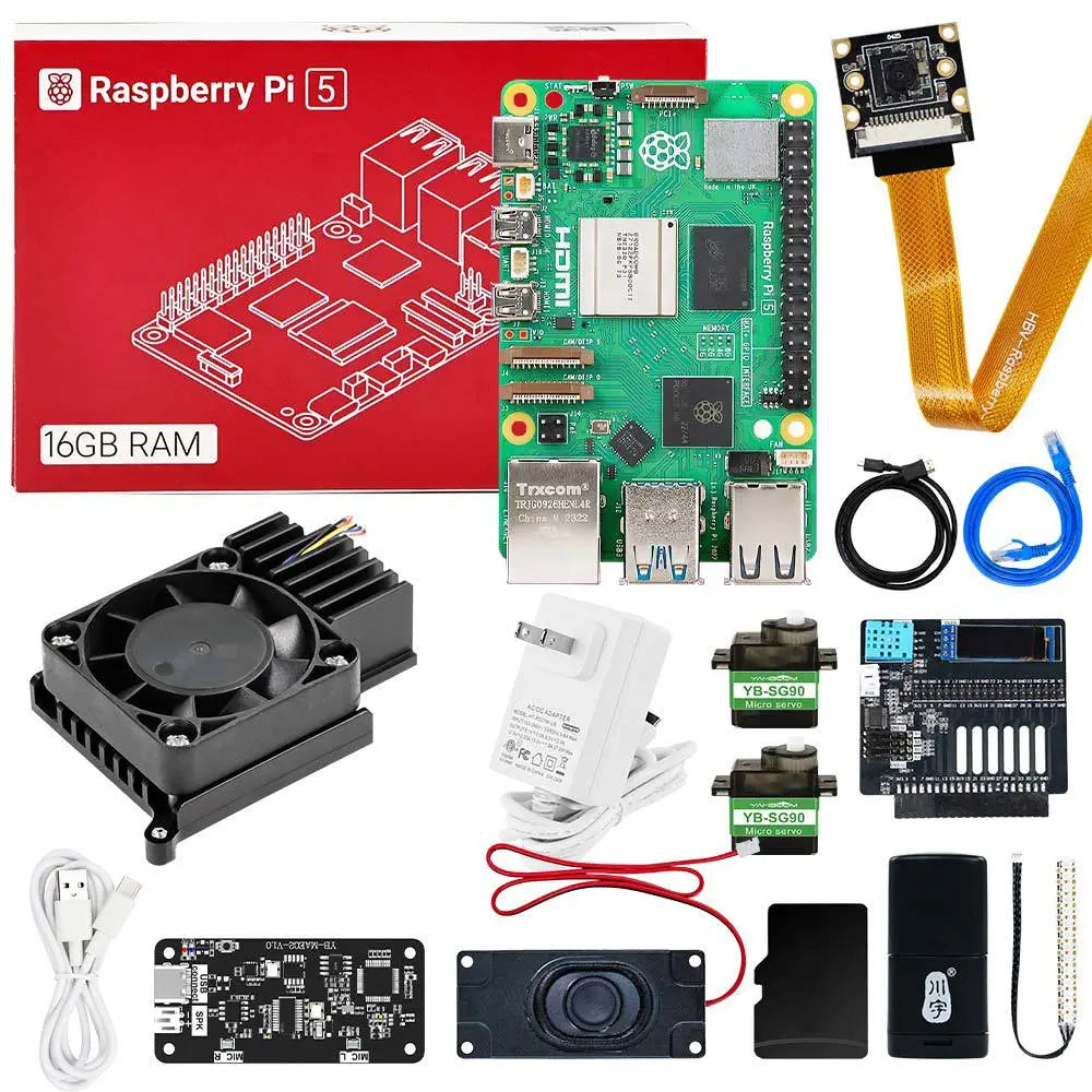 Raspberry Pi 5 AI Large Model Board-8GB OpenClaw Kit