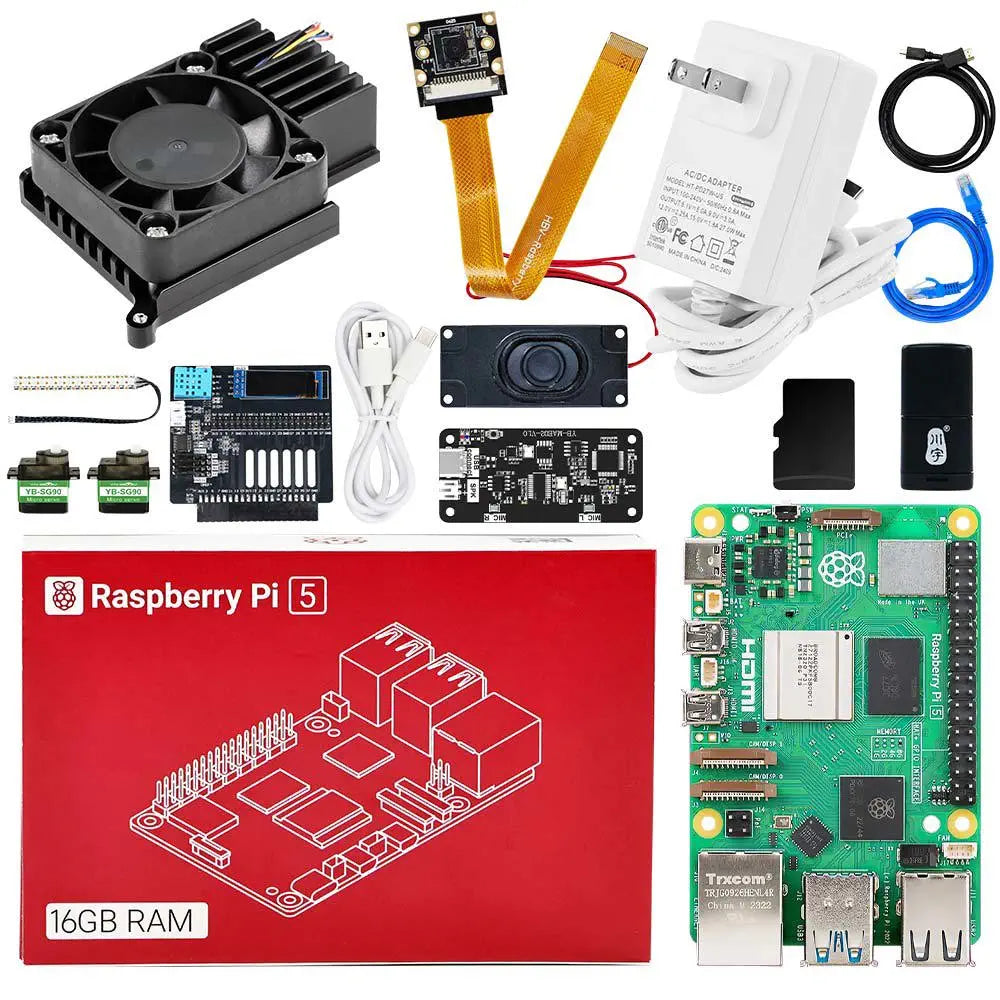 Raspberry Pi 5 AI Large Model Board-16GB OpenClaw Kit