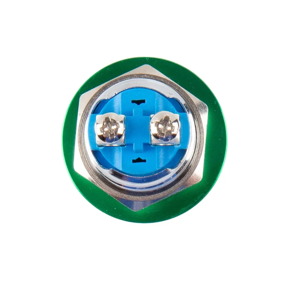 Sparkfun Metal Mushroom Head Pushbutton - Panel Mount (16mm, Green)