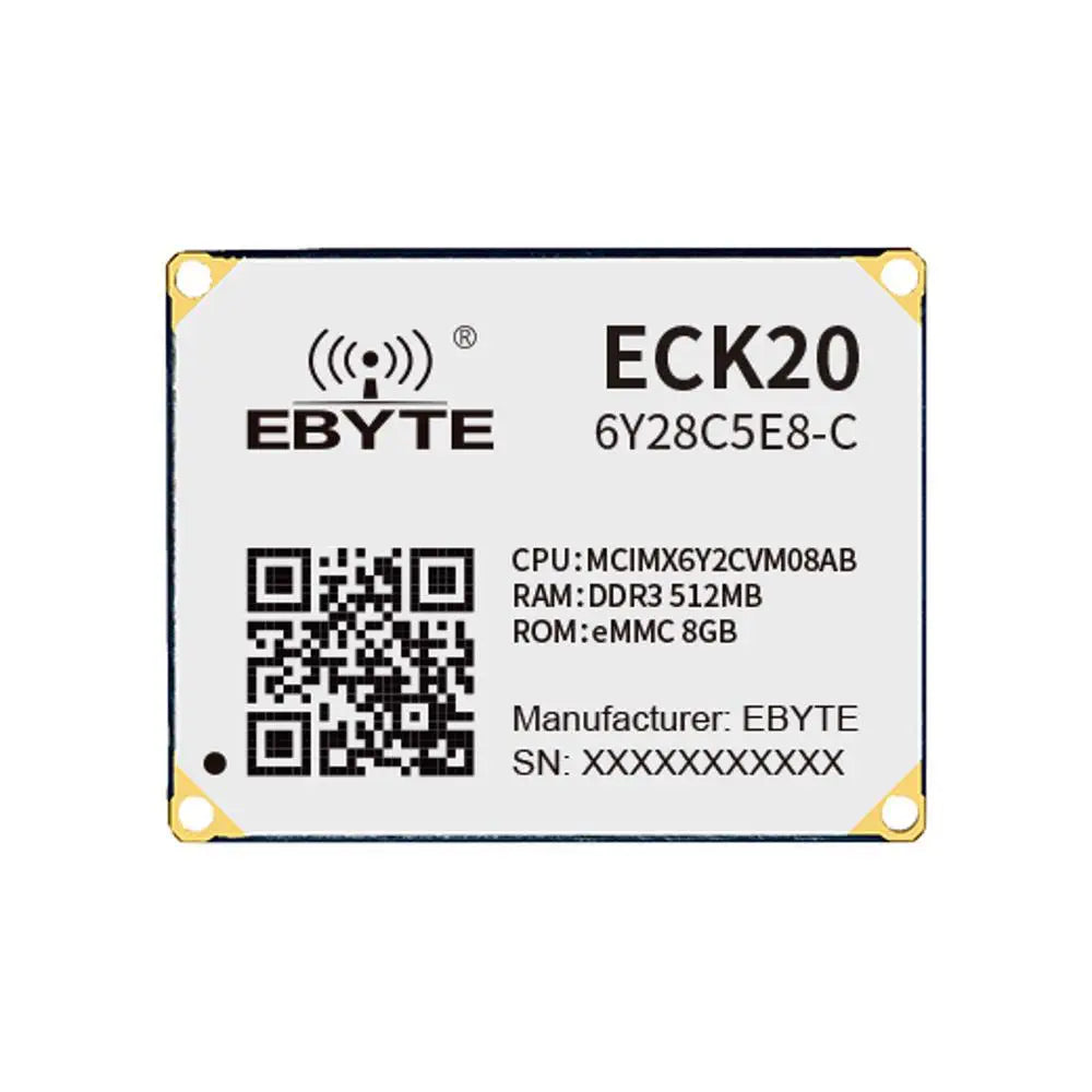 ECK20-6Y28C5E8-C IMX6ULLBTB 512MB 8GB 792MHz Embedded Core Board MPU Design Dual Ethernet Linux Industrial Grade