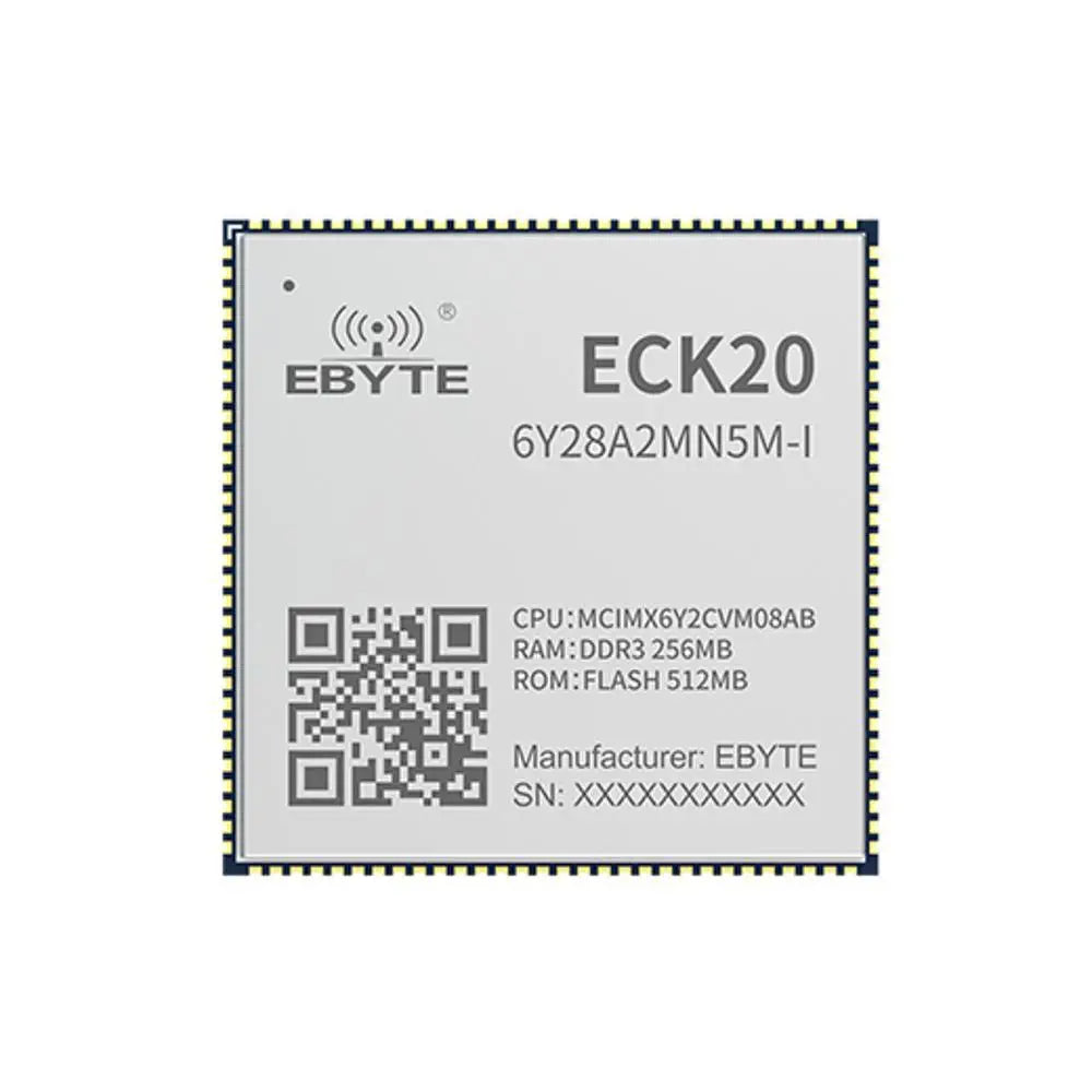 ECK20-6Y28A2MN5M-I Embedded I.MX6ULL Core Board 792MHz 256MB Cortex-A7 Low Power Consumption High Reliability