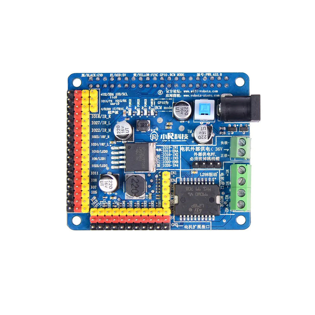 XiaoR GEEK expansion board/driver board for Raspberry Pi 3B+ 4B/5B