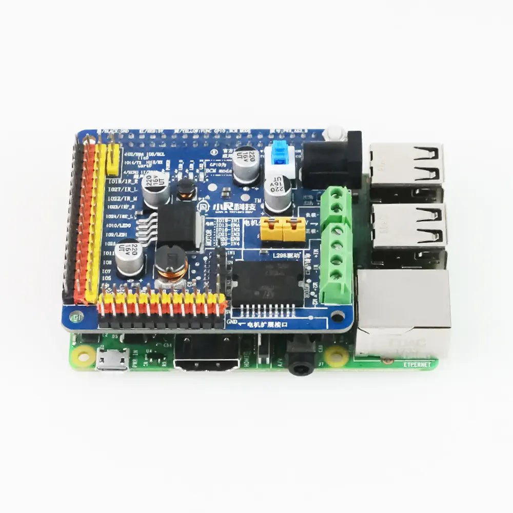 XiaoR GEEK expansion board/driver board for Raspberry Pi 3B+ 4B/5B