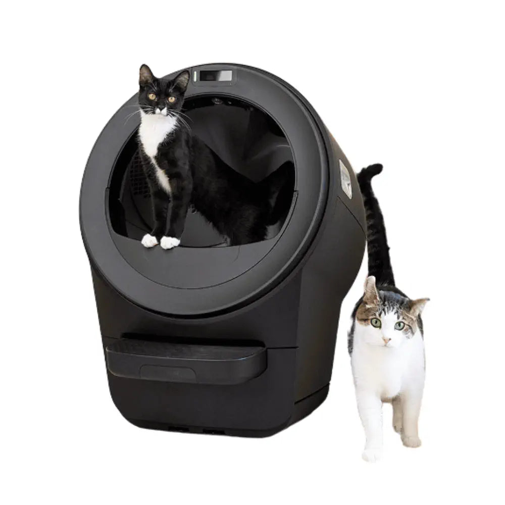 Litter-Robot 5 Self-Cleaning Litter Box (Black) w/ 3-Year Warranty