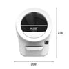 Litter-Robot EVO Self-Cleaning Litter Box (White) w/ 3-Year Warranty
