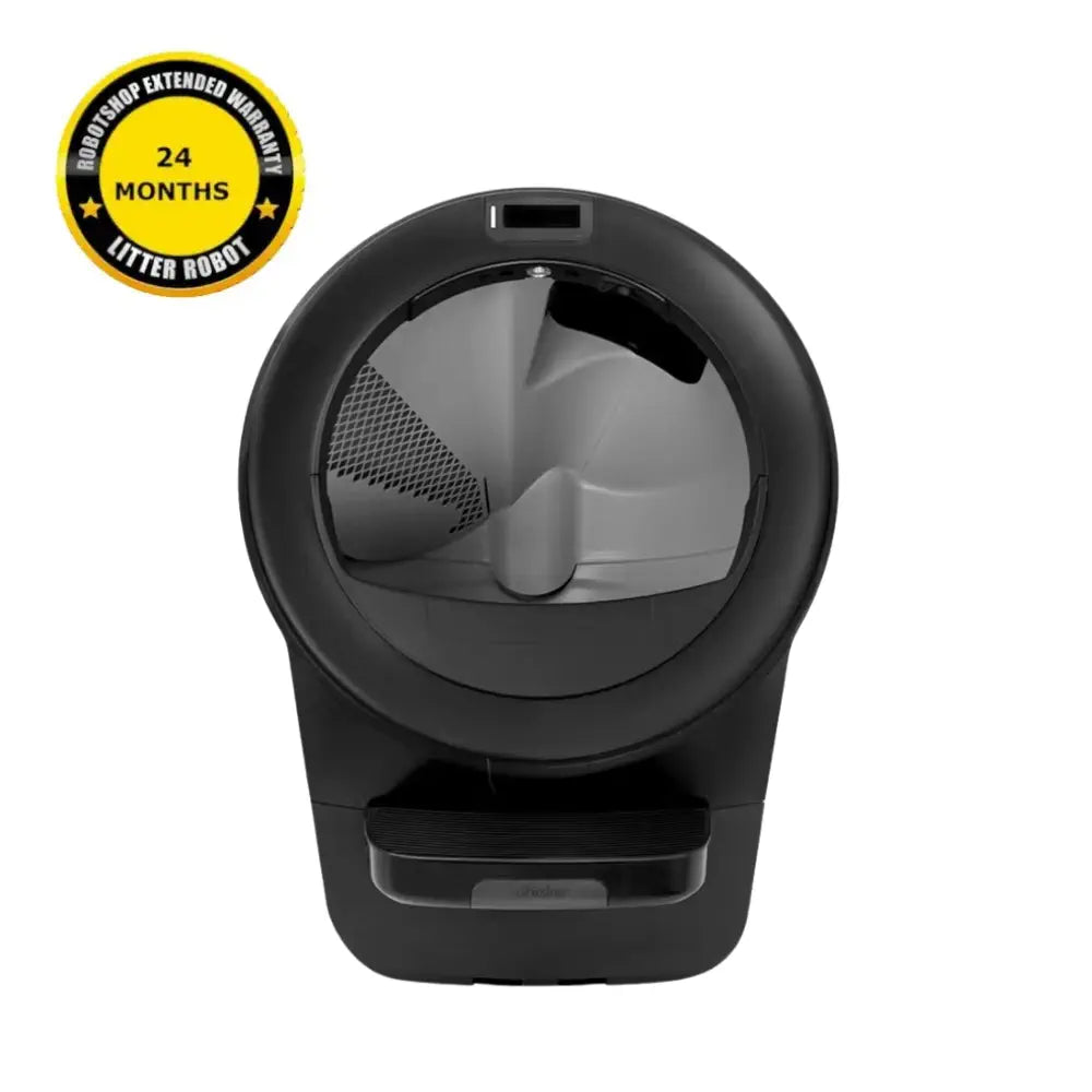 Litter-Robot 5 Self-Cleaning Litter Box (Black) w/ 3-Year Warranty
