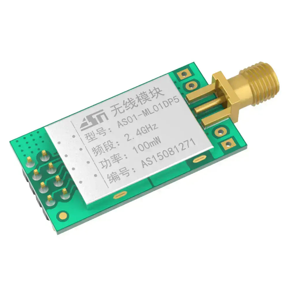 AS01-ML01DP2 100mw spi controller nrf24l01 pa wireless 2.4ghz wireless transmitter receiver module