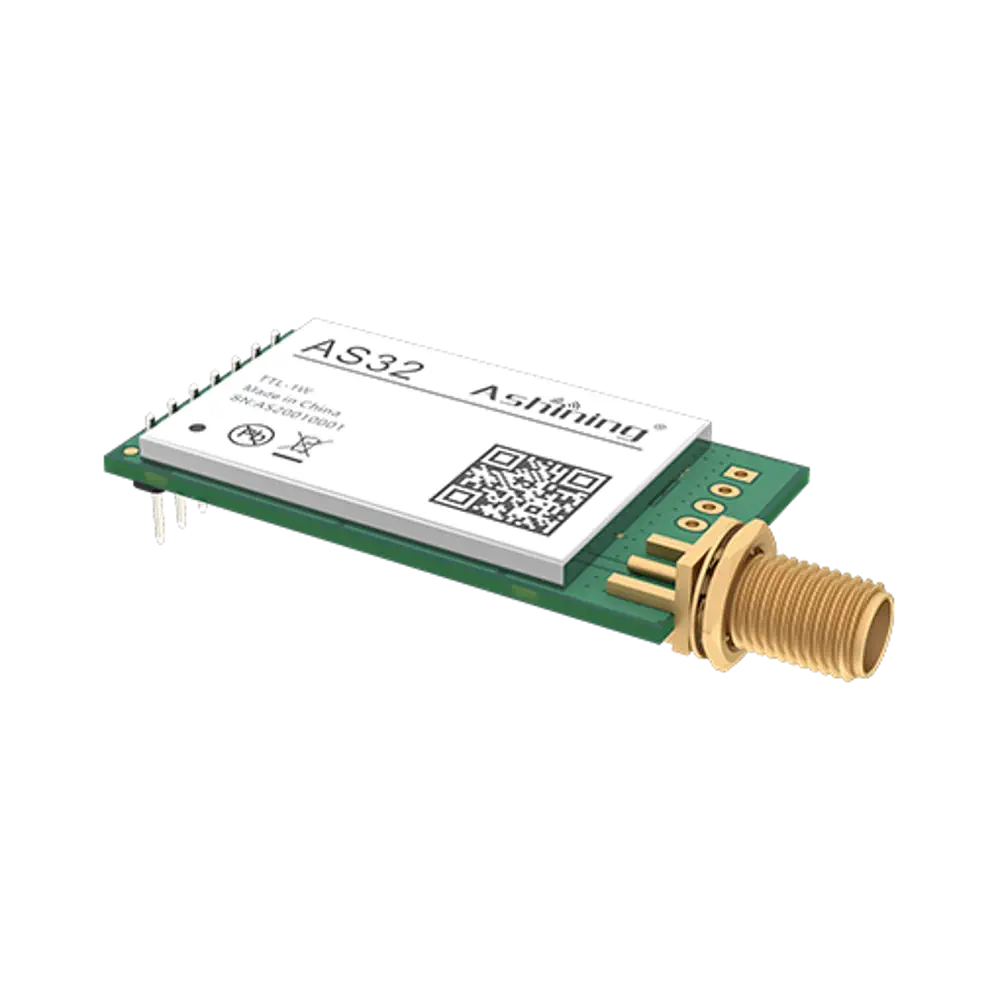 AS32-TTL-1W Long range 8KM transceiver high power rf wireless transmitter module 433mhz LORA module