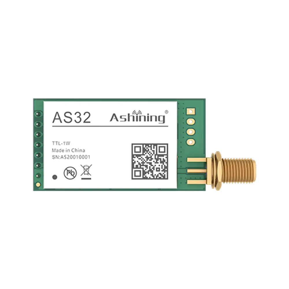 AS32-TTL-1W Long range 8KM transceiver high power rf wireless transmitter module 433mhz LORA module
