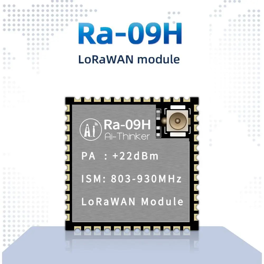 LoRa Wireless Spread Spectrum Module Ra-09H Support LoRaWAN Prototcal STM32WLE5CCU6 Chip