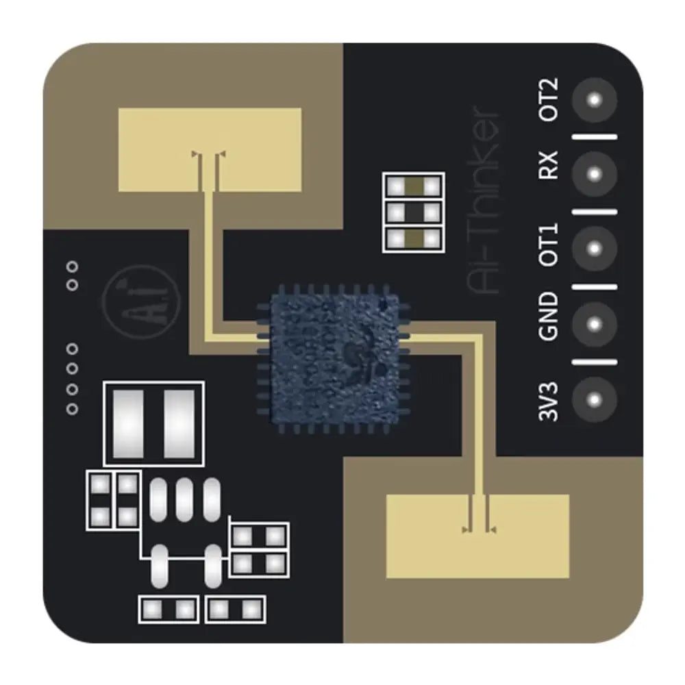 24G radar sensor module human micromotion should detect module Rd-03 V2 PCB onboard antenna