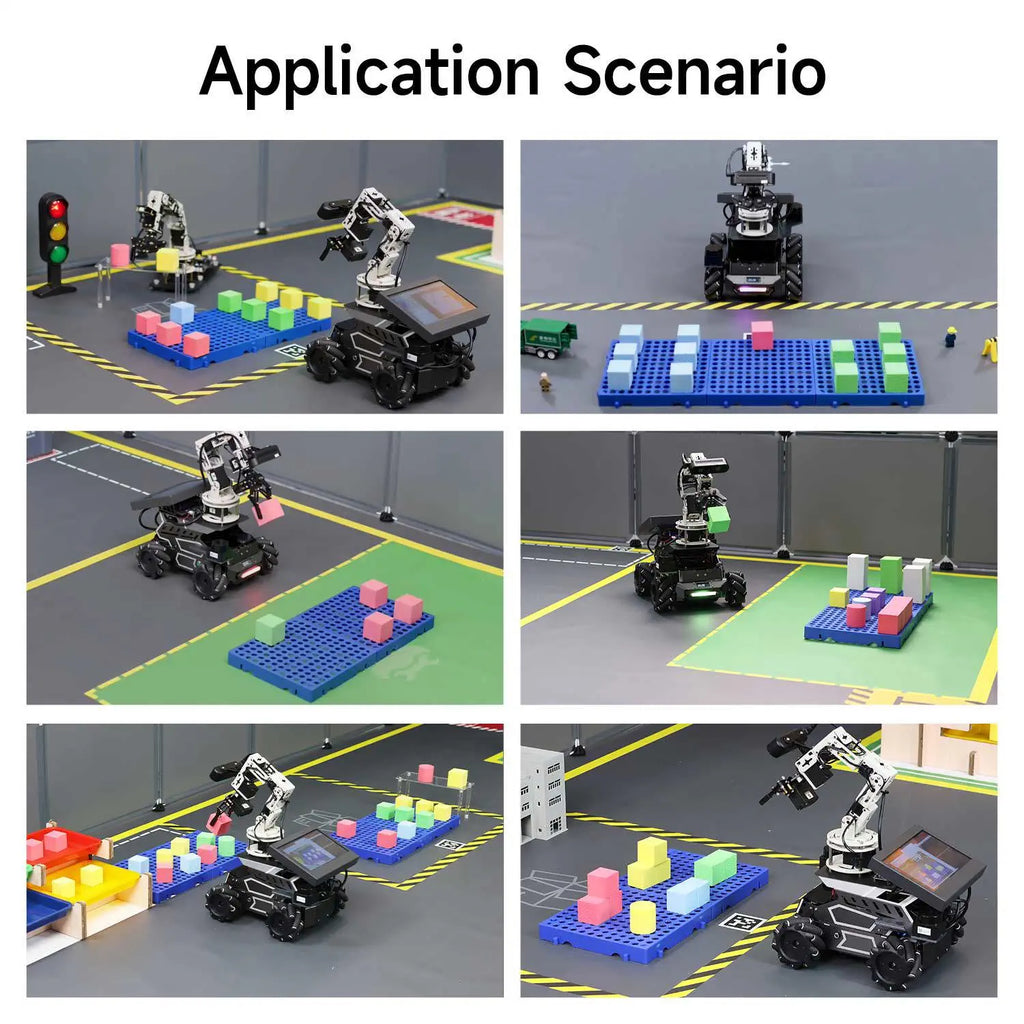 Yahboom ROS Robot Car Parts Kit-EVA foam&amp;wooden blocks