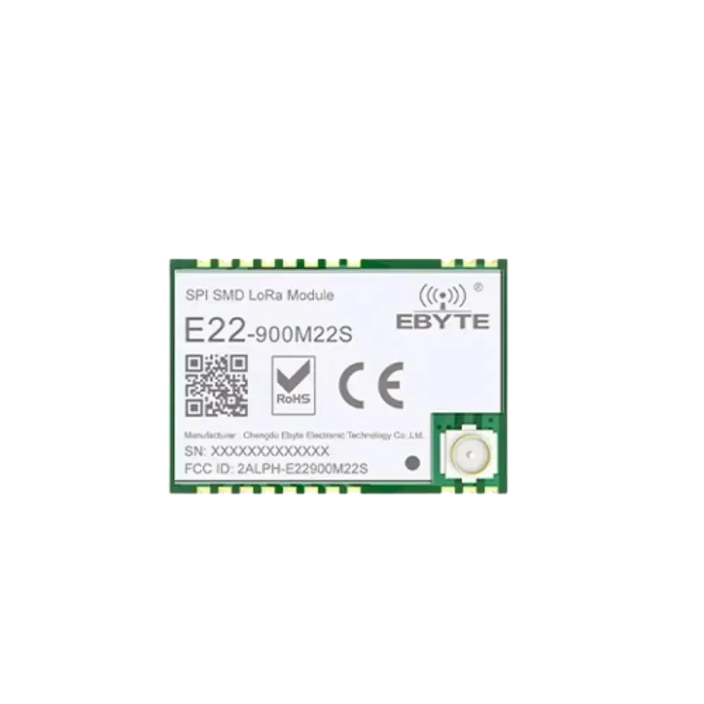 E22-900M22S Ebyte TCXO 22dBm 6500m SX1262 900Mhz New LoRa Module SMD Wireless Transceiver Module