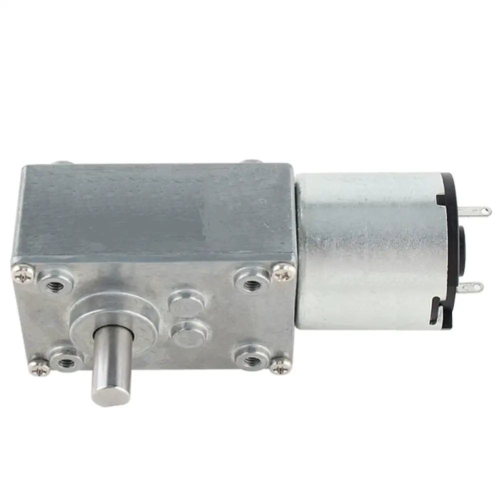 Compact size micro DC worm Gear Motor 24V - 8.5RPM