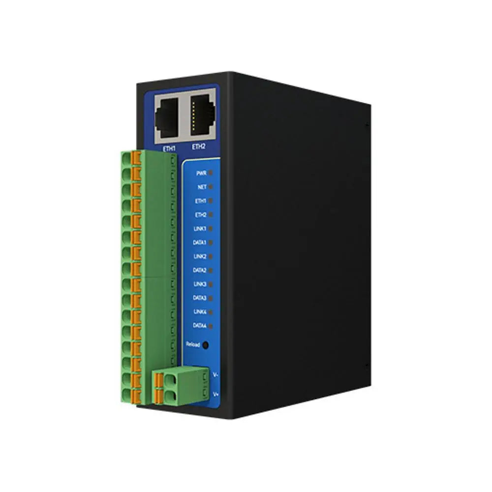 NA281 Isolated 8-way serial server Dual Ethernet port design with switch