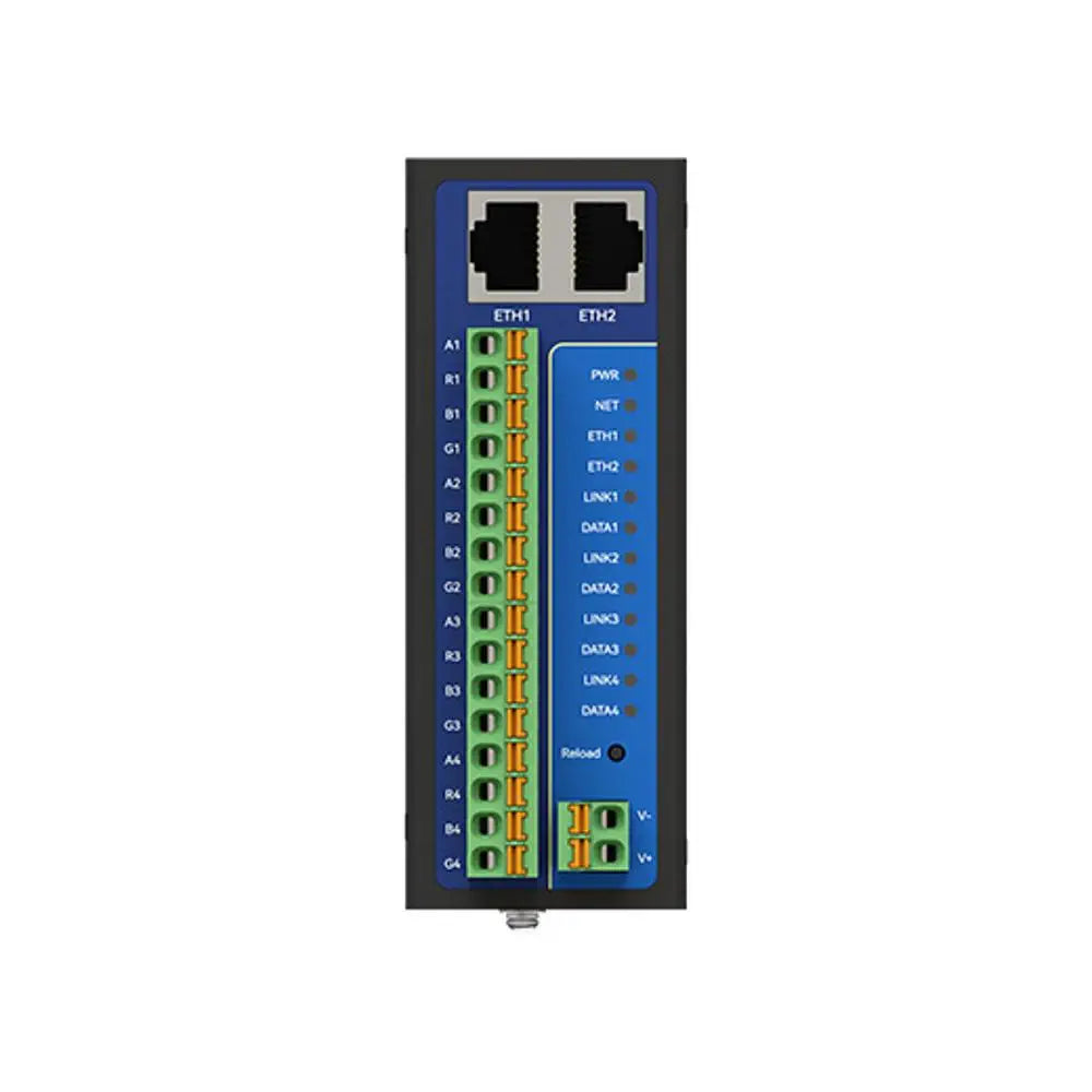 NA281 Isolated 8-way serial server Dual Ethernet port design with switch