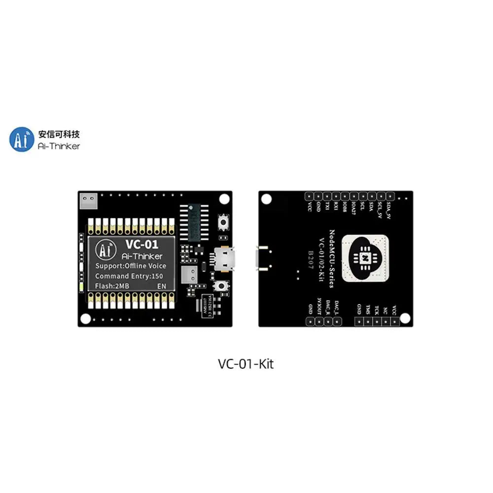 Ai-Thinker NEW VC-01-Kit base on VC-01 module US516P6 with offline speech recognition for smart home
