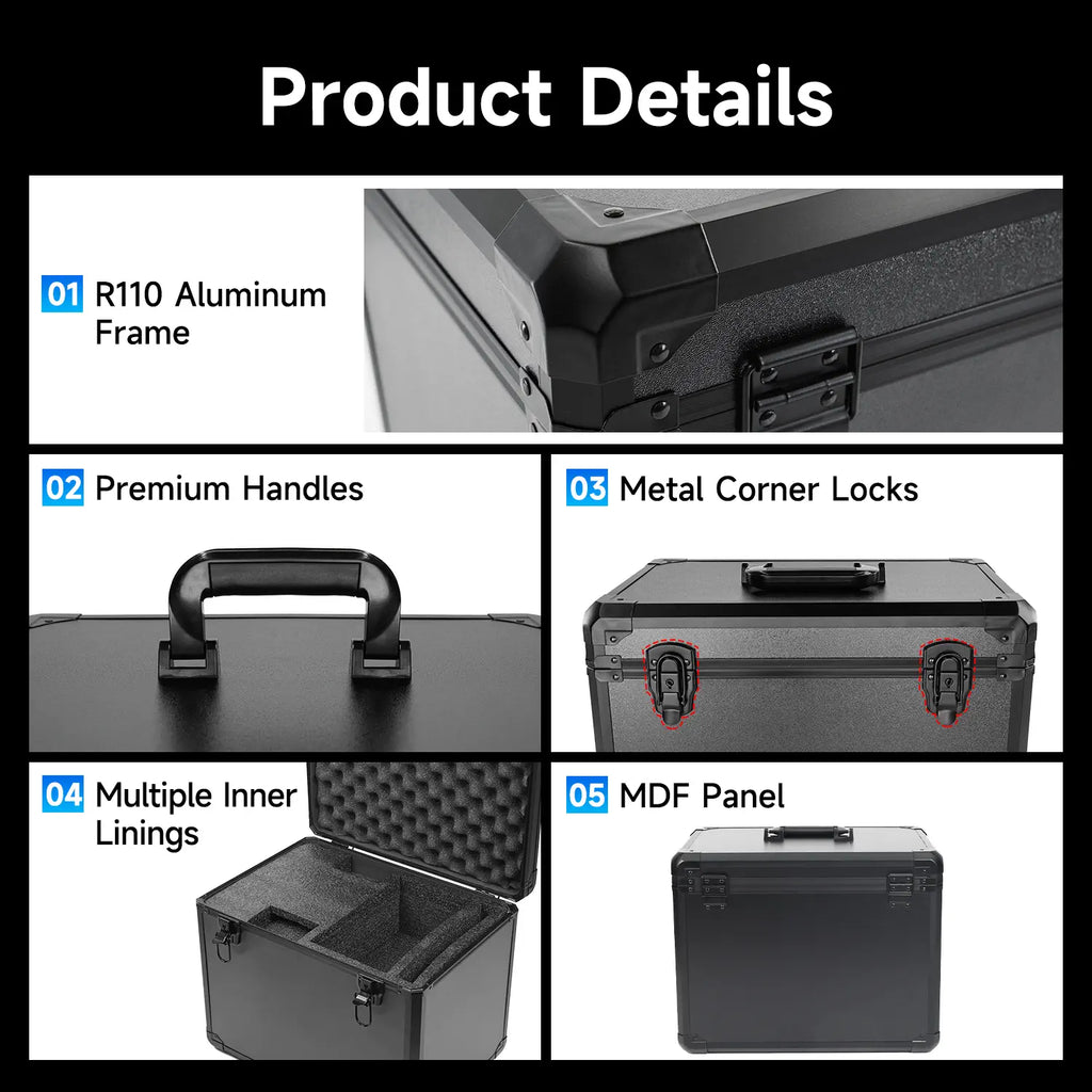 Yahboom DOFBOT Robot Car Storage Carrying Case EVA Foam Protective Box