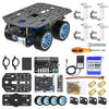 Yahboom MSPM0 Smart Robot Car Aluminum Alloy Chassis Kit-- Four-wheel drive