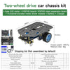 Yahboom MSPM0 Smart Robot Car Aluminum Alloy Chassis Kit-- Two-wheel drive
