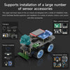 Yahboom MSPM0 Smart Robot Car Aluminum Alloy Chassis Kit-- Four-wheel drive
