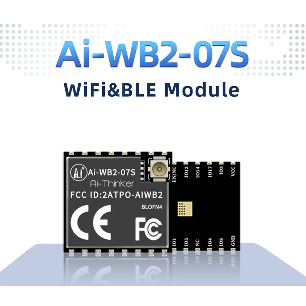 Ai-Thinker NEW Ai-WB2-07S Module with BL602 Chip WiFi BLE Combo Use for Smart Devices