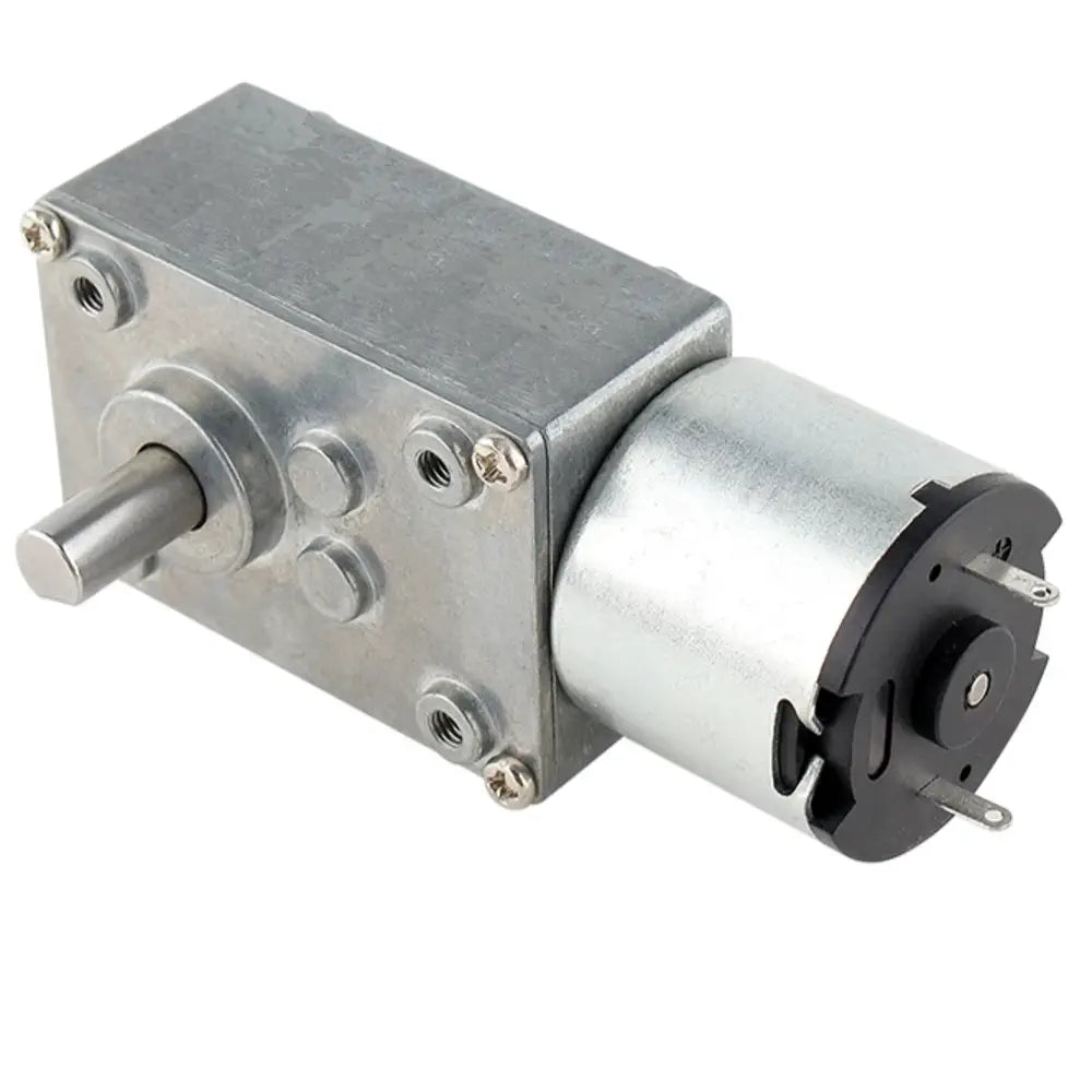 Compact size micro DC worm Gear Motor 12V - 33RPM