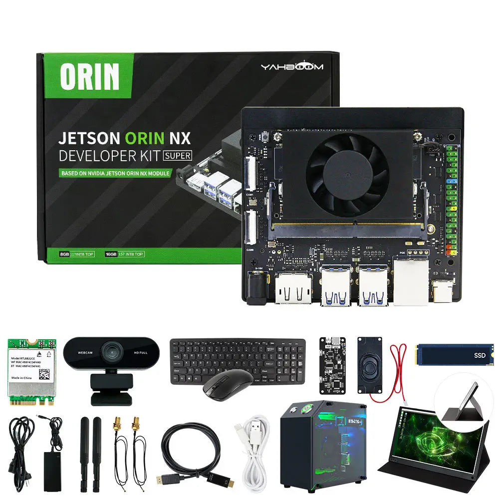 Yahboom Jetson Orin NX 16GB Super Development Kit Based On NVIDIA Core Module For ROS AI Deep Learning--Ultimate Kit