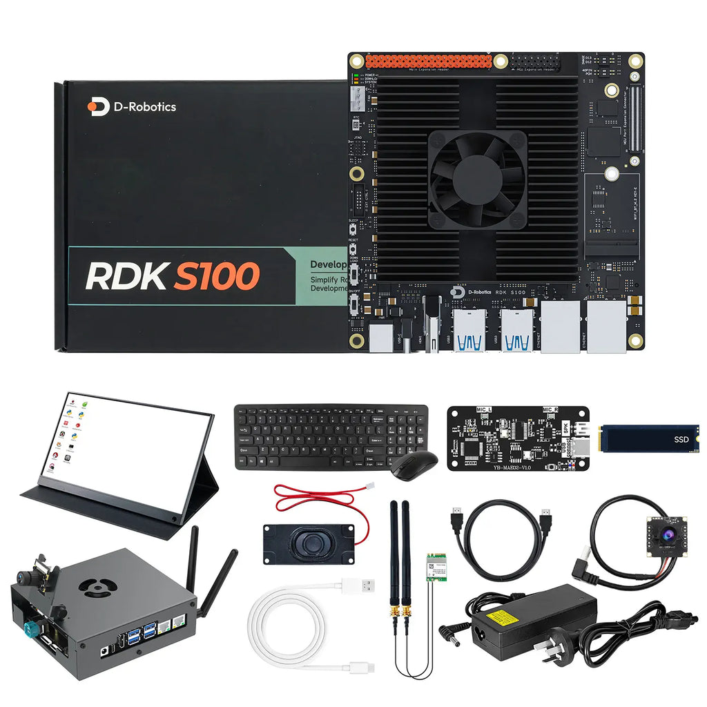 D-Robotics RDK S100 Development Board 80TOPS Computing Power BPU--Ultimate Kit