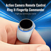 OnCtrl Ring II Smart Bluetooth Remote Control Ring Silver - Wearable Motion &amp; Action Camera Controller