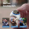 OnCtrl Ring II Smart Bluetooth Remote Control Ring Silver - Wearable Motion &amp; Action Camera Controller