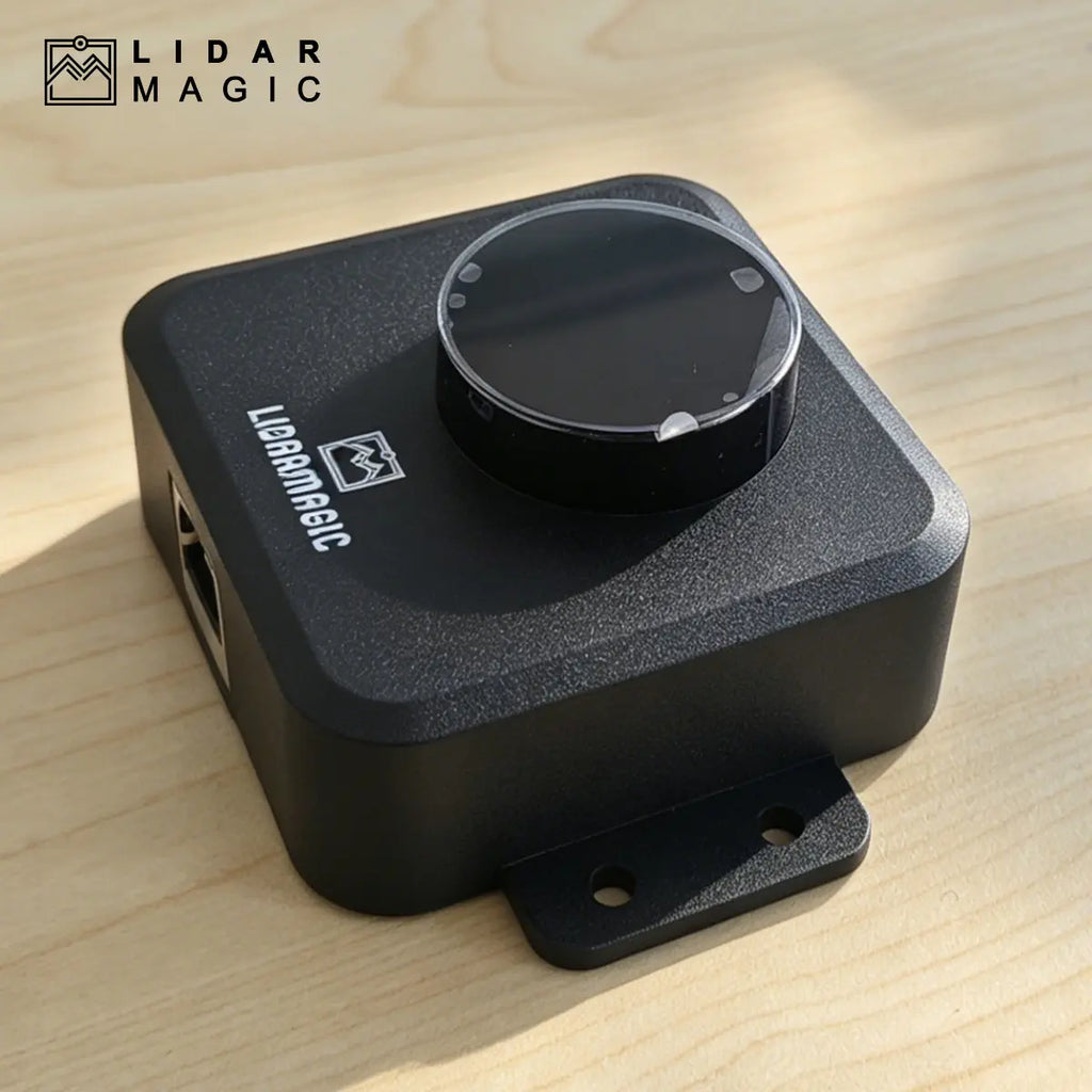 LIDARMAGIC 2D 360° TOF 10m PoE Interactive LiDAR Sensor M10 Large Screen Floor Interaction Wall Interaction