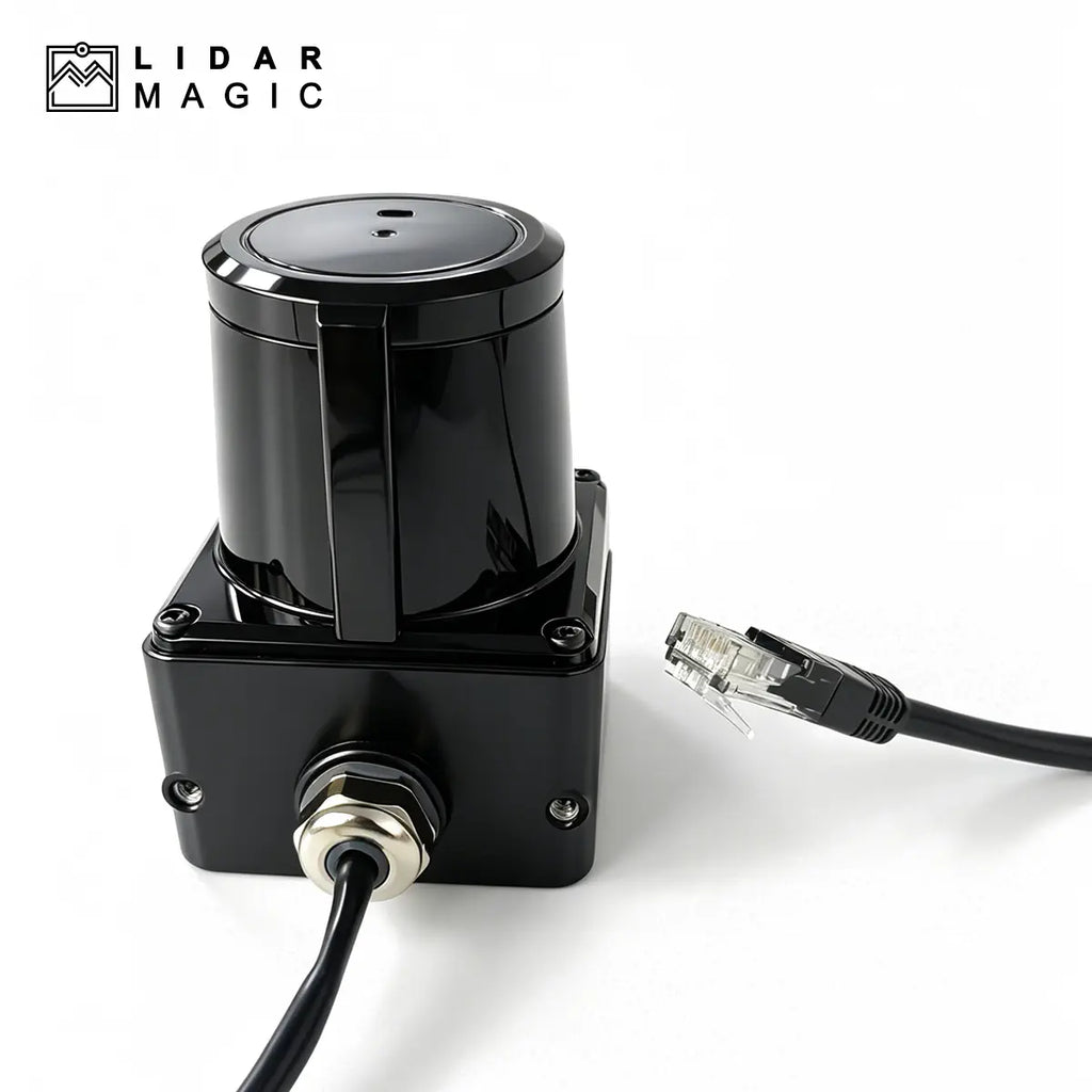 LIDARMAGIC 2D 280° 15m TOF Waterproof PoE Interactive LiDAR LM-E15 Wall Interaction Floor Interaction Immersive Space