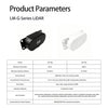 LIDARMAGIC 2D 166Hz 10sqm High Frequency Interactive LiDAR LM-G10 White Version Fast Detection Ball Game Interaction