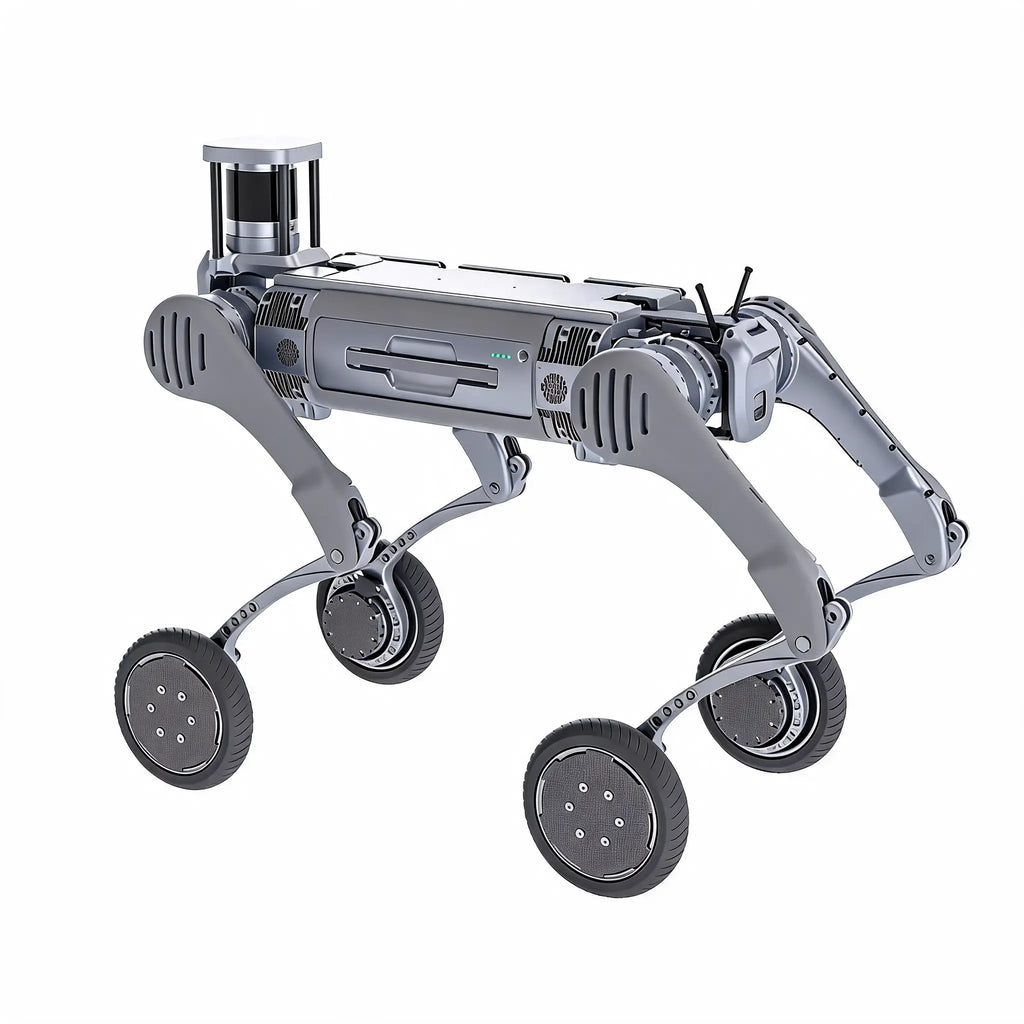 Unitree B2-W Wheeled Industrial-Grade Quadruped Robot Dog w/ Nav Kit