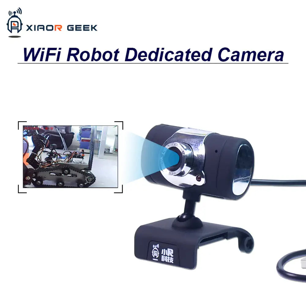 RobotEyes 480P USB Camera for Wi-Fi Robot Cars – Driver-free, MJPEG Video Transmission