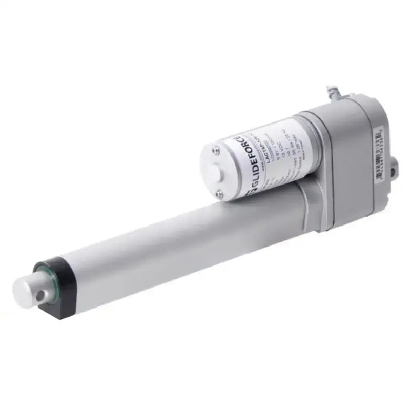 Glideforce LACT6P-12V-05 Light-Duty Linear Actuator w/ Feedback: 25kgf, 6" Stroke (5.9" Usable), 1.7"/s, 12V