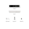 Turtle L 3D scanner, scan large object 100-2000mm 0.05mm accuracy, 0.1mm resolution, 30pfs 3DMakerpro