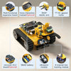 Yahboom Last:bit Programmable Tank Car with 3DOF Robotic Arm(Standard Version with Microbit V2)