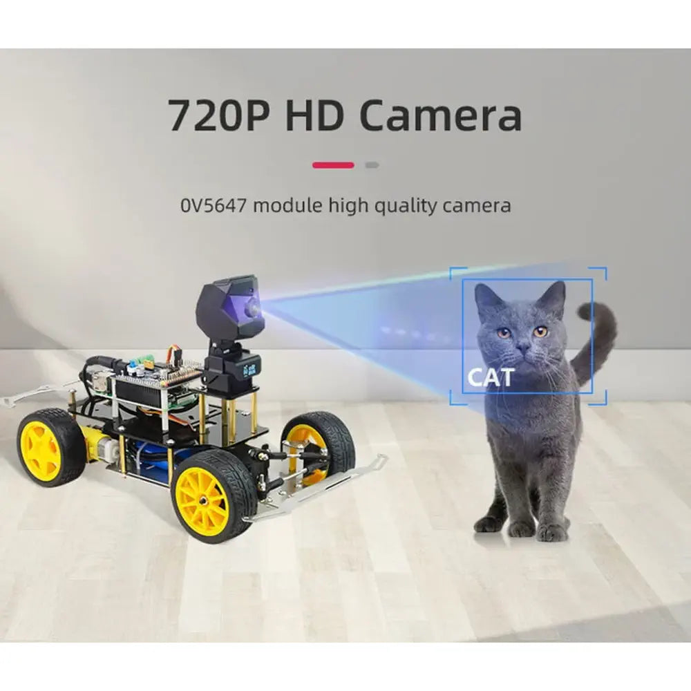 XiaoR GEEK Donkey Car Starter Kit Open Source DIY Self Driving Platform (w/o Raspberry Pi 4B 4GB）