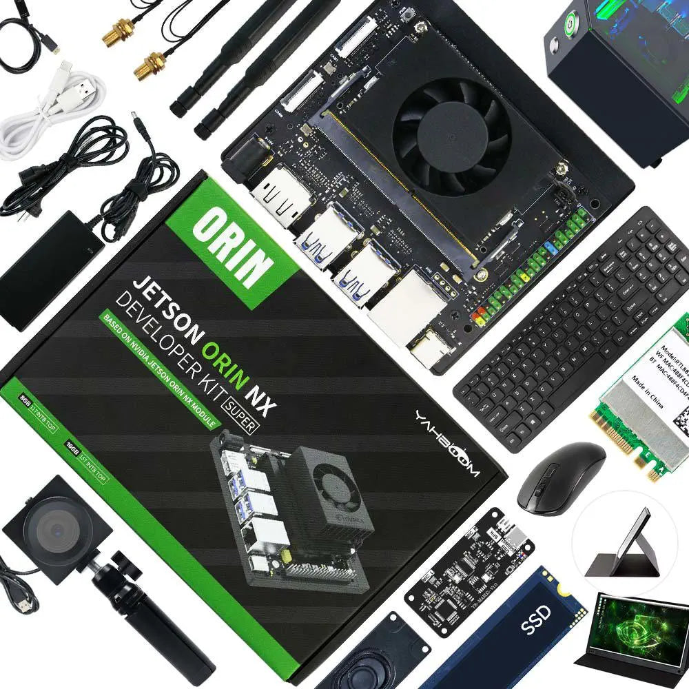 Jetson Orin NX Developer Kit 8GB RAM Super Version with NVIDIA Core Module for ROS AI Deep Learning-- Ultimate Kit