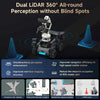 Yahboom ROSMASTER M3 Pro ROS2 Robot No Display-with Raspberry Pi 5 16GB Board