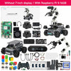 Yahboom ROSMASTER M3 Pro ROS2 Robot No Display-with Raspberry Pi 5 16GB Board