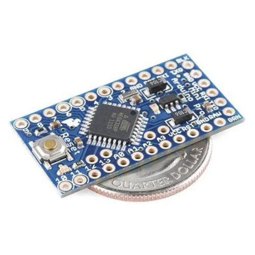 Pro Mini 3.3V / 8MHz Arduino Compatible Microcontroller - RobotShop