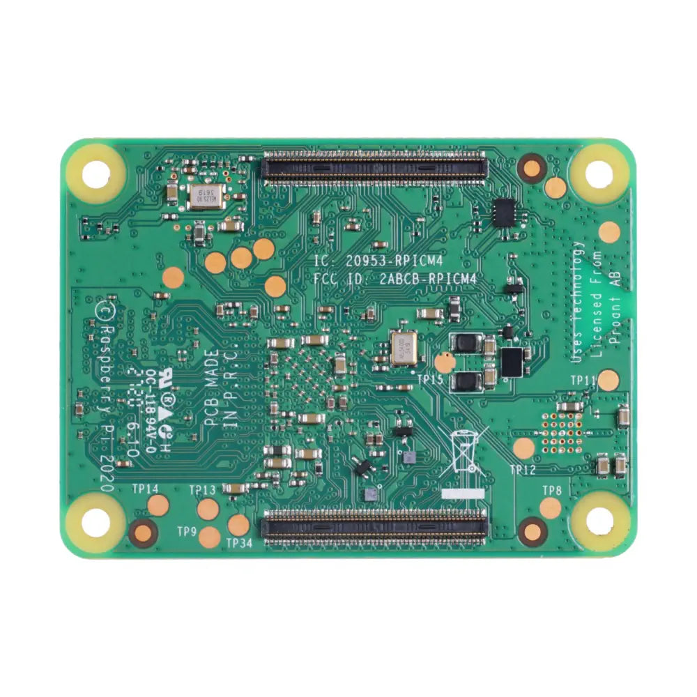Raspberry Pi Compute Module 4 - 2GB RAM, 32GB eMMC, WiFi, Bluetooth ...