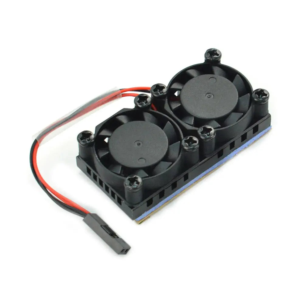 Raspberry Pi Dual Cooling Fans Kit (Compatible w/ Raspberry Pi 3B/3B+/4B)