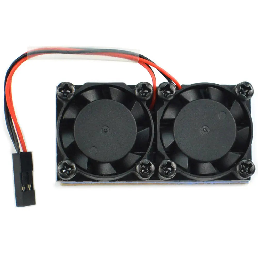 Raspberry Pi Dual Cooling Fans Kit (Compatible w/ Raspberry Pi 3B/3B+/4B)